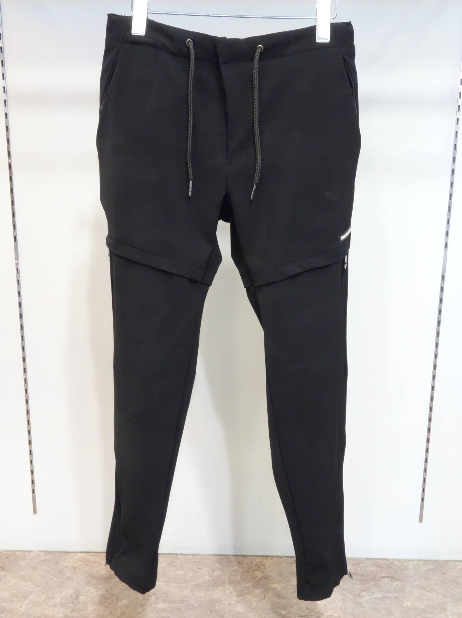 1PIU1UGUALE3 RELAX - ダブルクロス4WAYストレッチジョガーパンツ